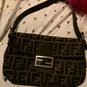 FENDI ZUCCA HANDBAG